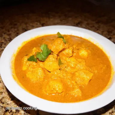 Bollywood Blitz Hühnchencurry So lecker Oma würds lieben Rezeptkarte