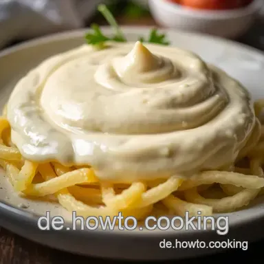 Hausgemachte Mayonnaise: Ein einfacher und leckerer Klassiker Rezeptkarte