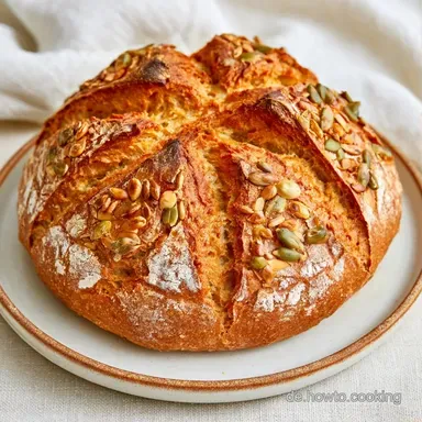 Dinkelbrot mit krosser Kruste Rezeptkarte