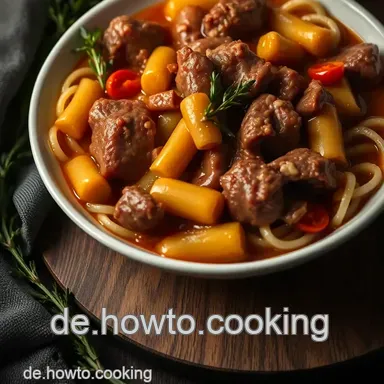 Herzhafte Krautwickel: Das Traditionsgericht für jeden Anlass Rezeptkarte