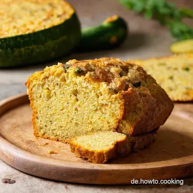Low Carb Zucchini Brot Herzhaft Saftig ohne Reue Rezeptkarte