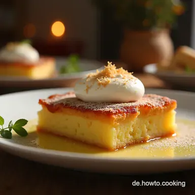 Wunderkuchen Rezept Der einfache Kuchen der sich teilt Rezeptkarte