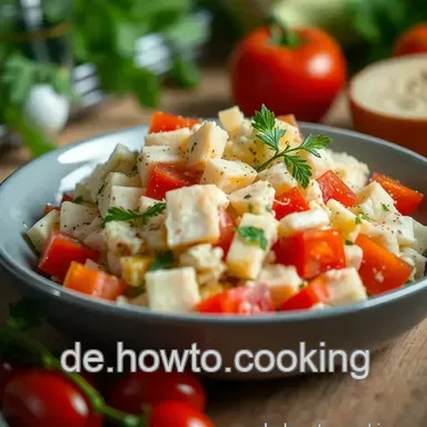 Hirtensalat wie vom Griechen: Einfach & Lecker! Rezeptkarte