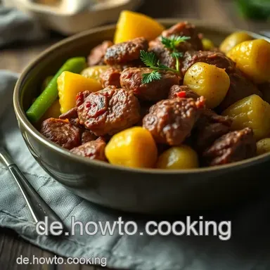 Herzhafter holl&auml;ndischer Eintopf: Ein einfaches Wohlf&uuml;hlessen f&uuml;r die Familie Rezeptkarte