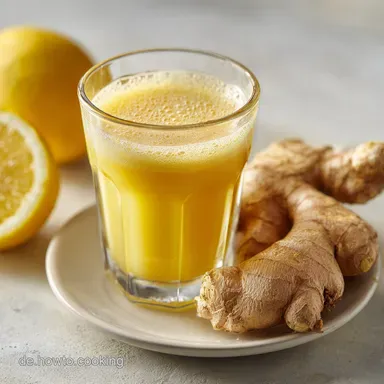 Ingwer Shot Thermomix Rezept: Feuriger Immun-Booster in 7 Minuten Rezeptkarte