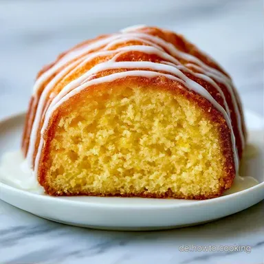 Zitronenkuchen mit Joghurt und &Ouml;l Rezeptkarte