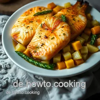 Sonniger Kabeljau im Ofen: Mein Mittelmeer-Geheimnis! Rezeptkarte