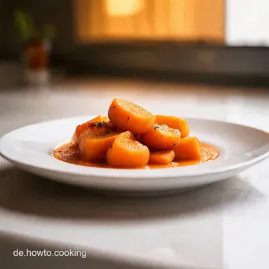 Karottenrosen selber machen So gehts Einfach Sch&ouml;n Rezeptkarte