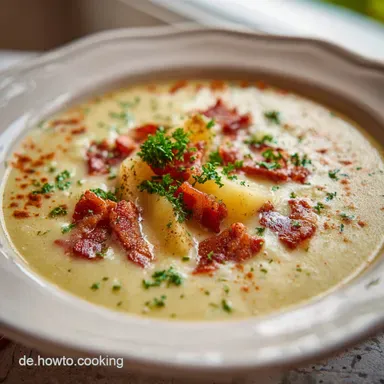 Kartoffelsuppe mit Speck in 1 Stunde: Herzhaft & Traditionell Rezeptkarte