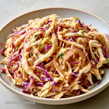 Klassischer Krautsalat f&uuml;r 4 Personen Rezeptkarte