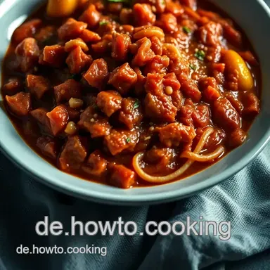 Klassisches Sugo Bolognese – Ein Stück Italien für dein Zuhause Rezeptkarte