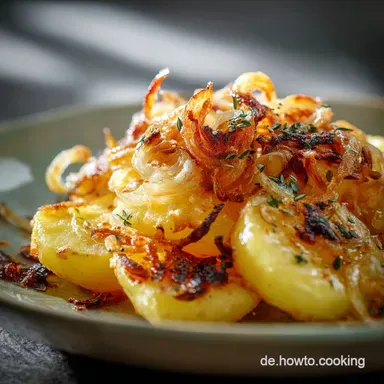 Bratkartoffeln: Das Geheimnis der perfekten, knusprigen Kruste Rezeptkarte