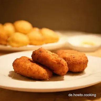 Omas Knusprige Fleischkroketten Einfach selber machen Rezeptkarte