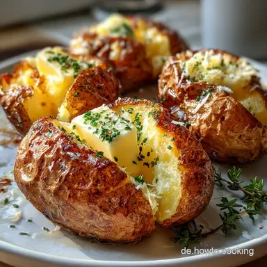 Ofenkartoffeln: Knusprig Gebacken in 50 Minuten