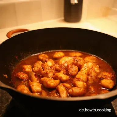 Knuspriges H&auml;hnchen aus dem Wok Meine Wie vom ChinesenRezepte im Wok Rezeptkarte