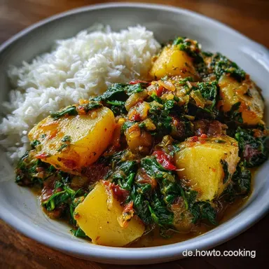 Kohlrabi Spinat Curry Rezept: Cremig Schnell kochen Rezeptkarte