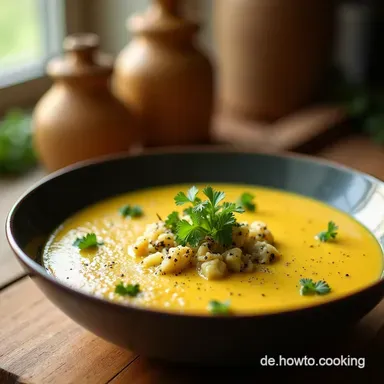 Kohlrabisuppe Low Carb Cremig Lecker Einfach wie bei Oma Rezeptkarte