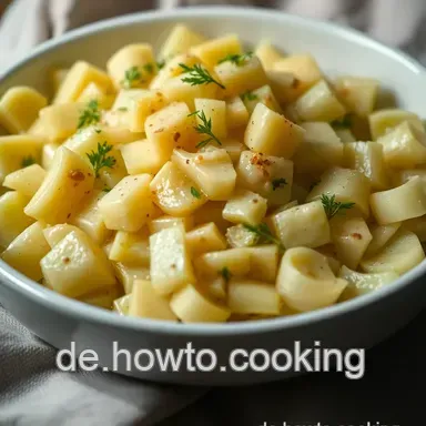 Kohlrabigem&uuml;se - Rezept Oma: Einfache und k&ouml;stliche Beilage Rezeptkarte