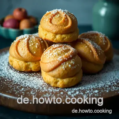 K&ouml;stliche Kokosmakronen mit Marzipan &ndash; Ein himmlischer Genuss! Rezeptkarte