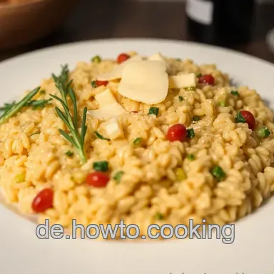 K&ouml;stlicher Brokkoli-Risotto mit Parmesan: Ein cremiges Erlebnis Rezeptkarte