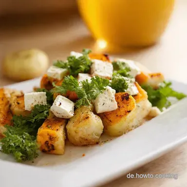 KritharakiSalat Sommertraum Mein Rezept mit Grillpaprika Feta Rezeptkarte