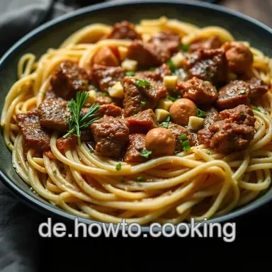 Leckere Hackfleisch-Bl&auml;tterteig-Schnecken: Einfach und Knusprig! Rezeptkarte