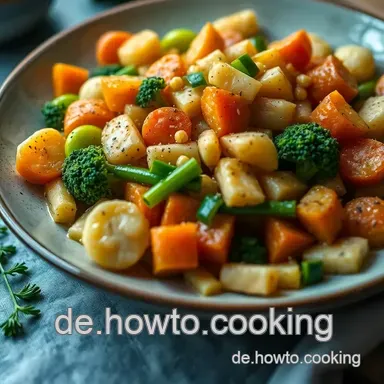 Leipziger Allerlei &ndash; Ein Bunter Gem&uuml;setraum f&uuml;r Ihre Familie Rezeptkarte