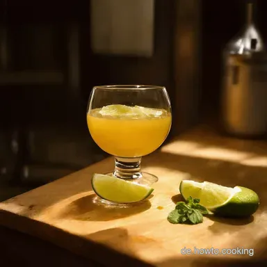 Erfrischender Limettensirup Mein einfaches Rezept Rezeptkarte