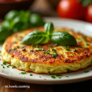 Low Carb Rezepte ZucchiniFrittata Italienischer Genuss Rezeptkarte