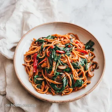 Mangold Rezept: Herzhafte Pasta Pfanne in 20 Minuten Rezeptkarte