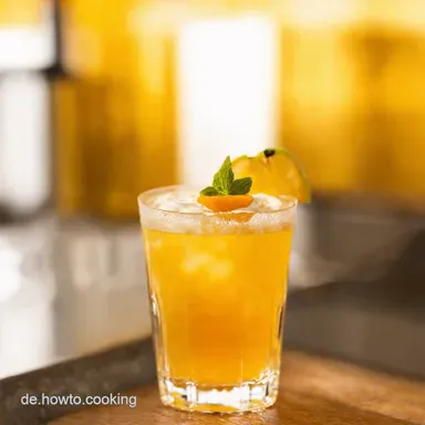 Tropischer Maracuja Schnaps mit Sahne Dein SommerCocktail Rezeptkarte