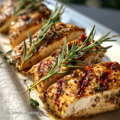 Marinierte H&auml;hnchenbrust: Saftig in 52 Min. Rezeptkarte