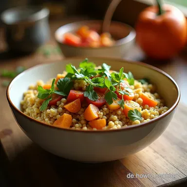 Mediterrane Quinoa Bowl Glutenfreie Rezepte Hauptspeise so lecker Rezeptkarte