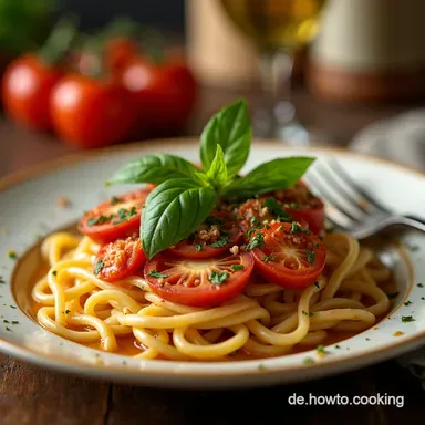 Mein cremiger Vegetarischer KritharakiAuflauf Perfekt für den Feierabend Rezeptkarte