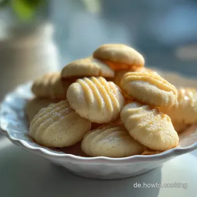 Weihnachtsgeb&auml;ck Rezepte: M&uuml;rbe Basis in 30 Min Rezeptkarte