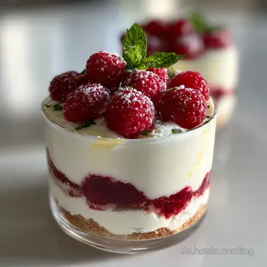 Nachtisch mit Mascarpone: Samtiger Schicht Traum Rezeptkarte