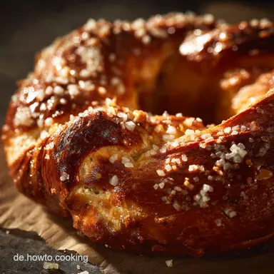 Neujahrsbrezel Rezept: Fluffig, butters&uuml;&szlig; traditionell wie vom B&auml;cker Rezeptkarte