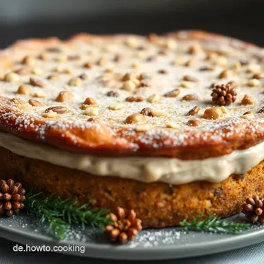 Nussknacker Kuchen Rezept: So schmeckt Weihnachten! Rezeptkarte