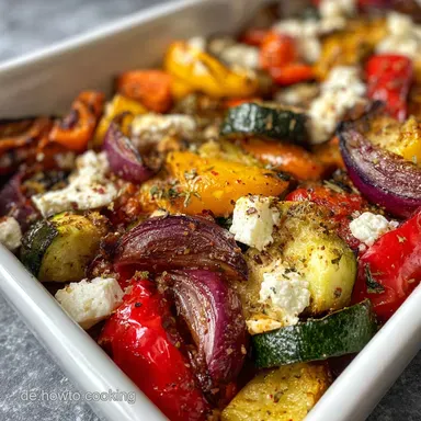 Ofengem&uuml;se Mit Kartoffeln: Gebacken F&uuml;r 4