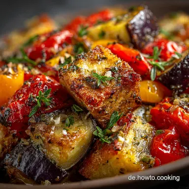 Ofen Ratatouille einfach Mein liebstes Rezept ohne Schnickschnack Rezeptkarte