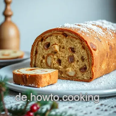 Oma Else's Mohnstollen Rezept: Weihnachtsklassiker! Rezeptkarte