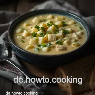 Oma's Lauch-Kartoffel-Suppe: Cremig & K&ouml;stlich! Rezeptkarte