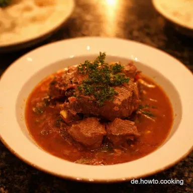 Suppenfleisch zubereiten wie Oma Herzhaft Unschlagbar Rezeptkarte