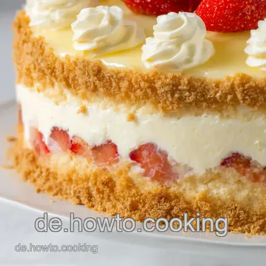Himmlische Buttercremtorte: Omas Rezept mit Erdbeeren Rezeptkarte