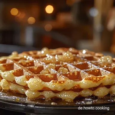 Omas Waffeln Rezept Waffelteig So fluffig wie von Oma Rezeptkarte