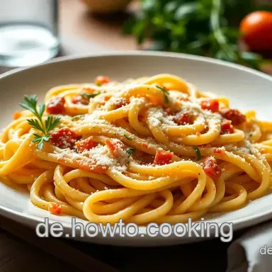 Pasta alla Siracusana: Sonne Siziliens auf dem Teller