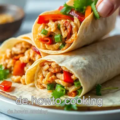 Peking-Ente Wraps mit Hoi Sin: So einfach geht's! Rezeptkarte
