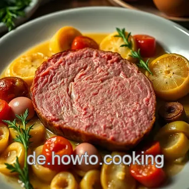 Mein Lieblingsrezept: leberk&auml;se backen umluft 1000 g &ndash; Perfekt und Saftig Rezeptkarte