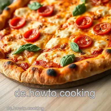 Pizza wie vom Lieblingsitaliener: Pizza Hut Teig Geheimnis! Rezeptkarte