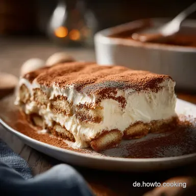 Proteinmisu: Kalorienarmes Tiramisu mit 30g Protein pro Portion Rezeptkarte